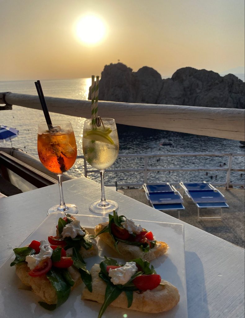 Cosa fare a Capri - Aperitivo a Punta Carena