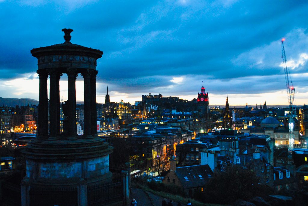 Tramonto a Calton Hill - Edimburgo