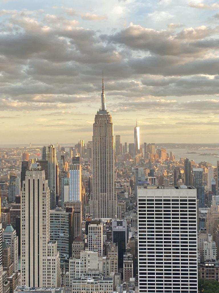 Cosa fare a New York - tramonto sul Top of the Rock